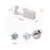 VIP Estrella de DIAMANTE Plateada Perforadora desechable Perforadoras MX